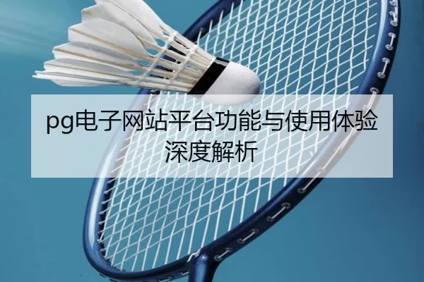 pg电子网站平台功能与使用体验深度解析