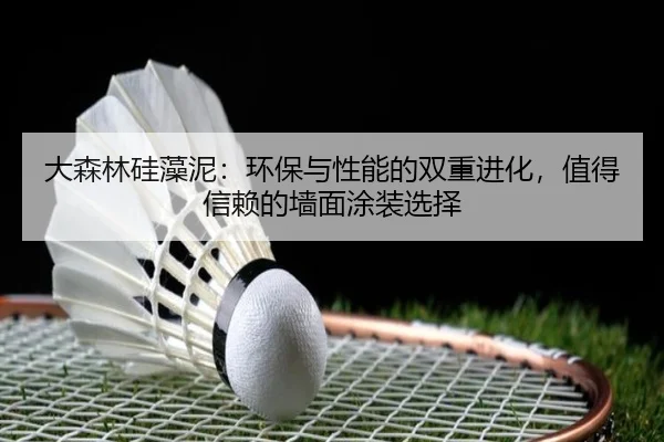 大森林硅藻泥：环保与性能的双重进化，值得信赖的墙面涂装选择 - PG